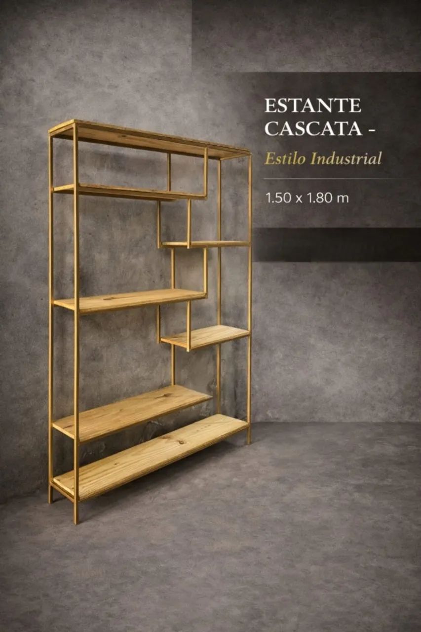 Kit mesa/estante Escritorio - Foto 2