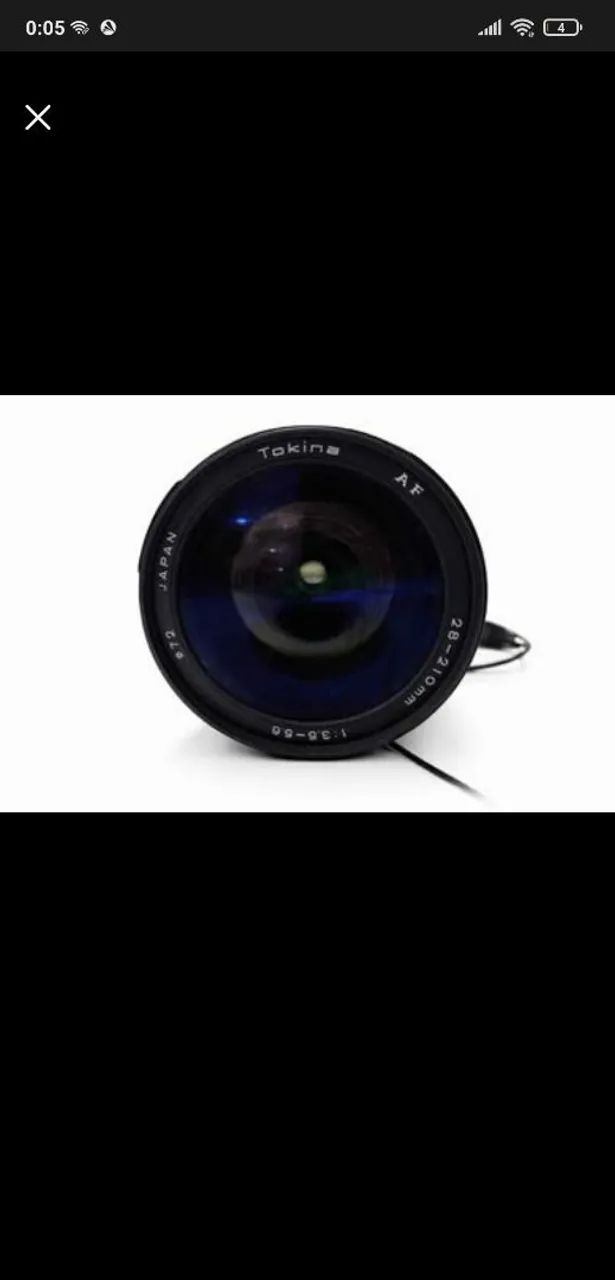 Nikon F-401 ニコン tokina Nikon F-401s Importada do Japão + Lente Tokina AF - Câmera