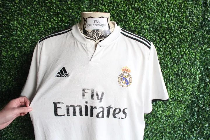 real madrid, 18/19, adidas, camisa home - Foto 5