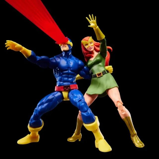 Série Marvel Legends: Ciclope e Jean Grey X-MEN 97, lacrado, top top - Foto 5