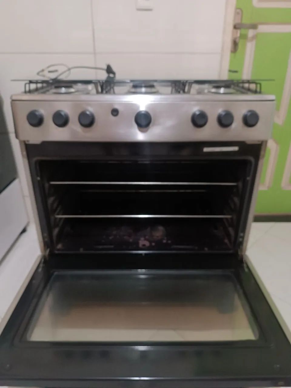 Fogão 6 bocas automático seminovo  - Foto 4