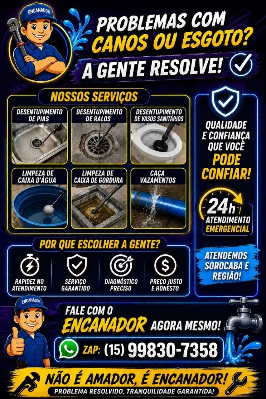 Encanador profissional  Sorocaba e região!  - Foto 2