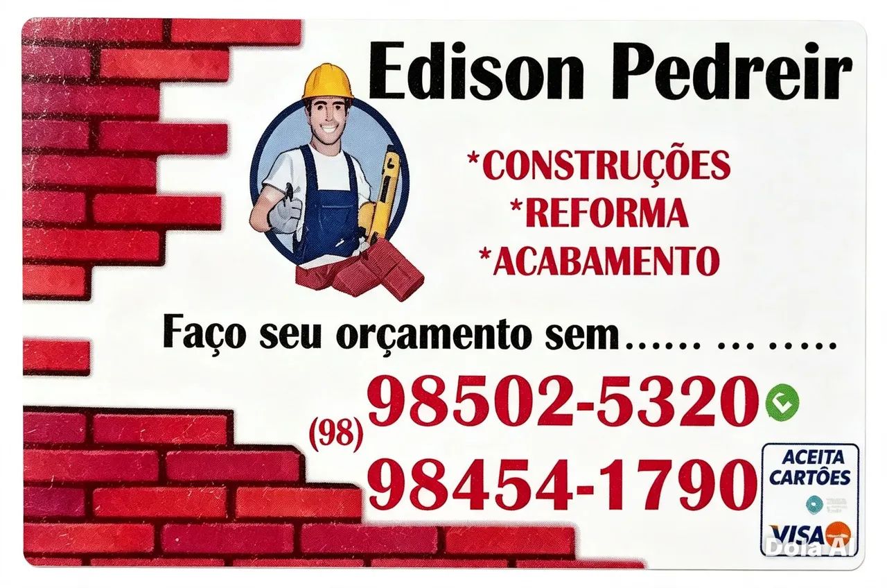 Trabalho de pedreiro 