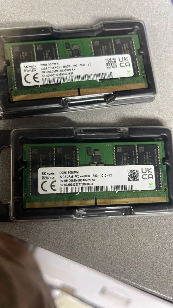Memória Samsung DDR5 32GB 5600MHz SODIMM 2Rx8 Notebook - Memória