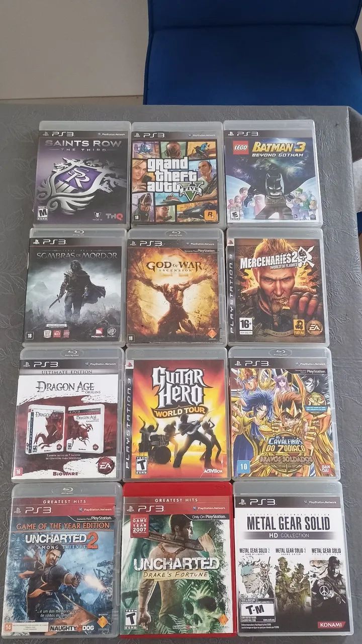 Ps3 jogos .