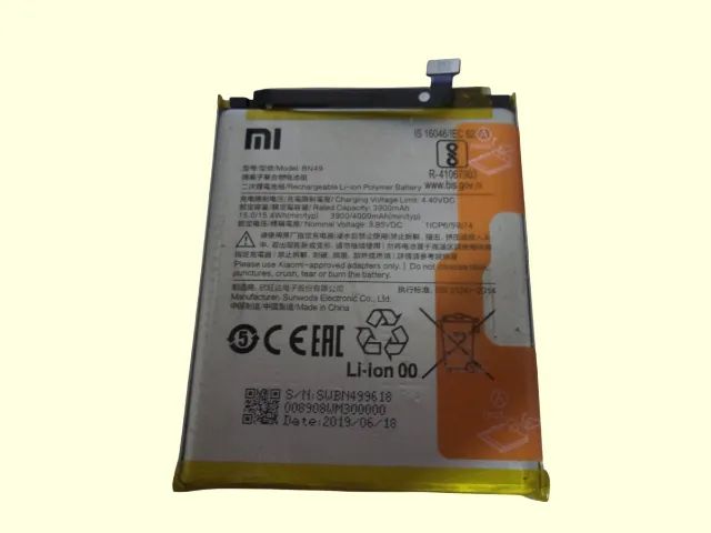 bateria  bn49original xiaomi redmi 7a