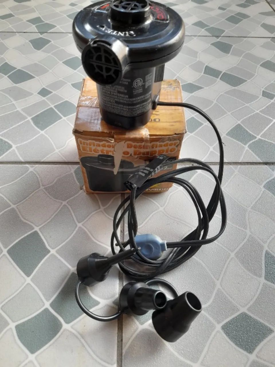 Inflador e desinflador elétrico - Foto 4