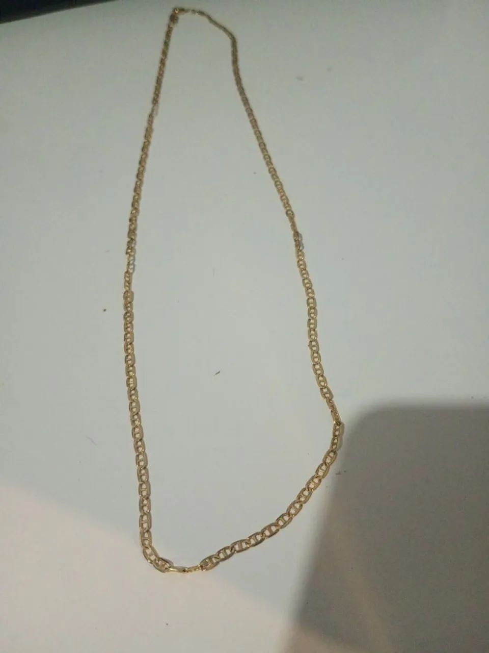 Corrente Rommanel banhada a ouro 18k - Foto 4