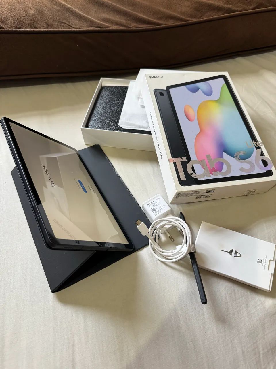 Tablet Samsung S6 lite ( aceita trocas ) - Foto 5