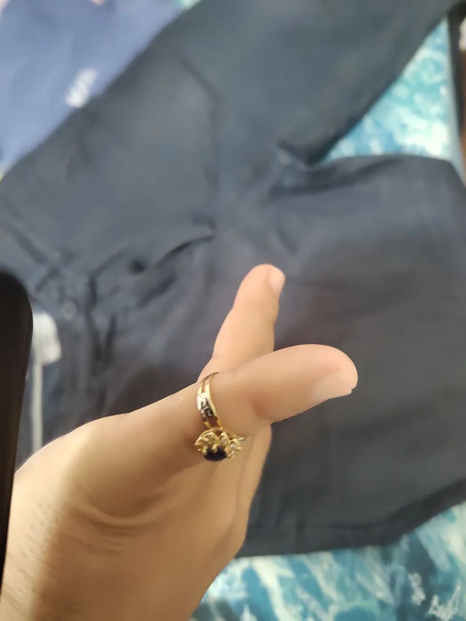 Anel feminino ouro 18k - Foto 2