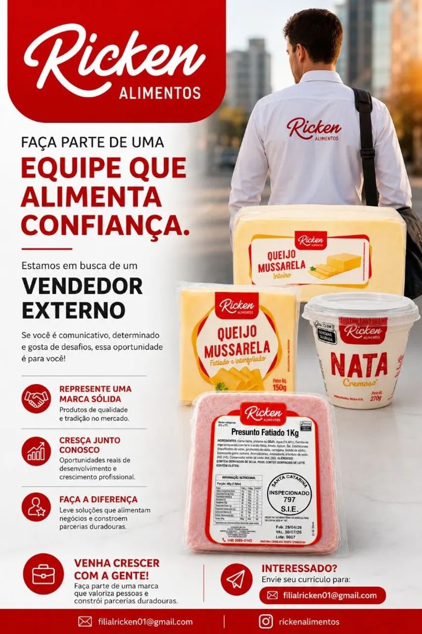 Vaga Para Vendedor Externo