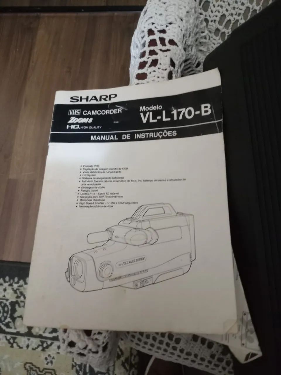 Filmadora Sharp antiguidade  - Foto 4