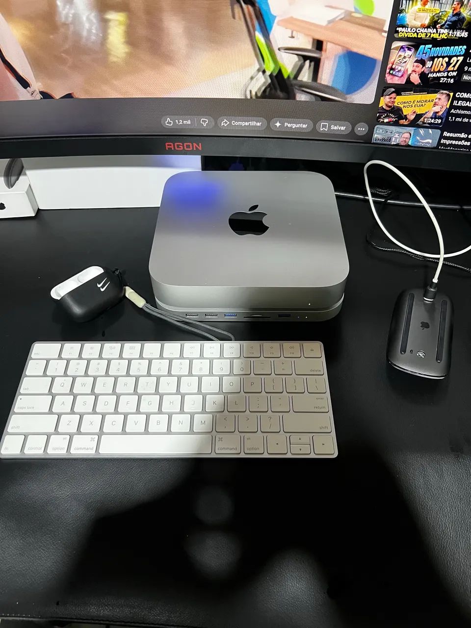 Mac Mini M1 8gb e 256 aceito iPhone  - Foto 3