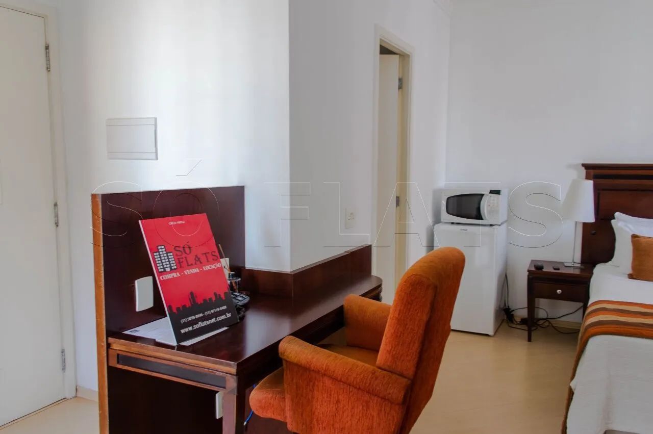 Flat Clarion Faria Lima para locação com 54m² contendo 1 dormitório e 1 vaga de garagem. - Foto 5