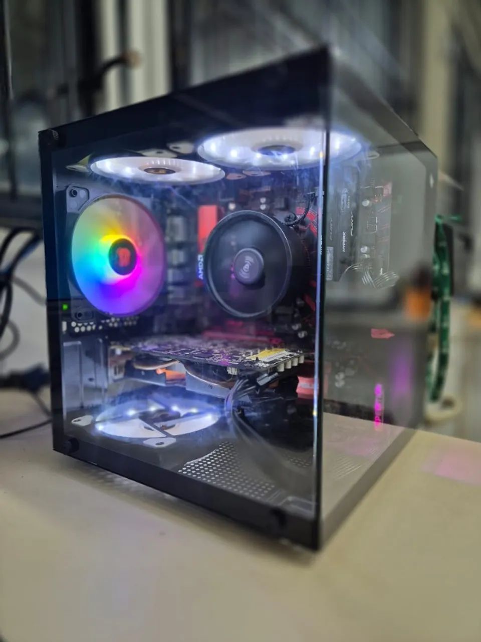 自作PC　Ryzen7 1700・8GB・256GB・GTX650Ti PC Gamer Ryzen 5 + GTX650 Ti - Computadores e Desktops - Conjunto