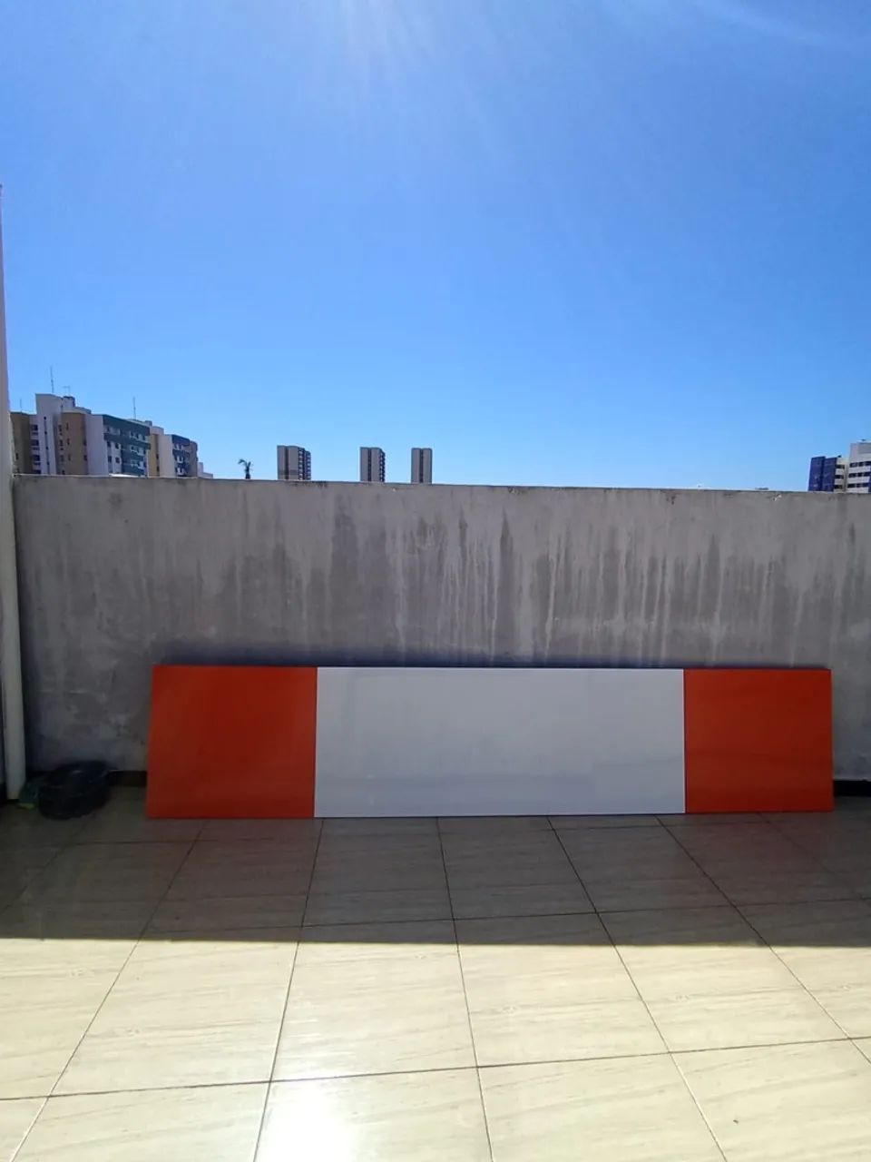 Placa de ACM nova para fachada