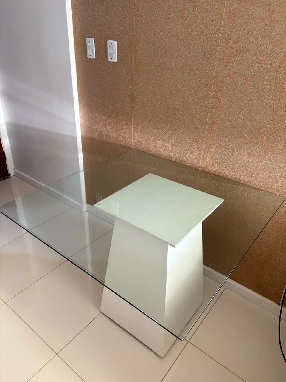 Mesa de vidro blindex transparente  - Foto 2