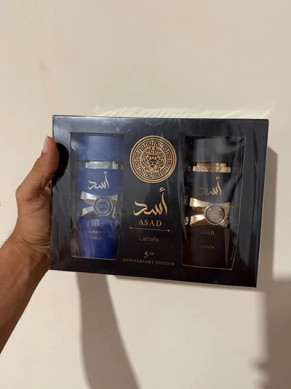 Kit Lattafa Asad 5th Anniversary Edition Original Lacrado 2x100ml - Foto 4