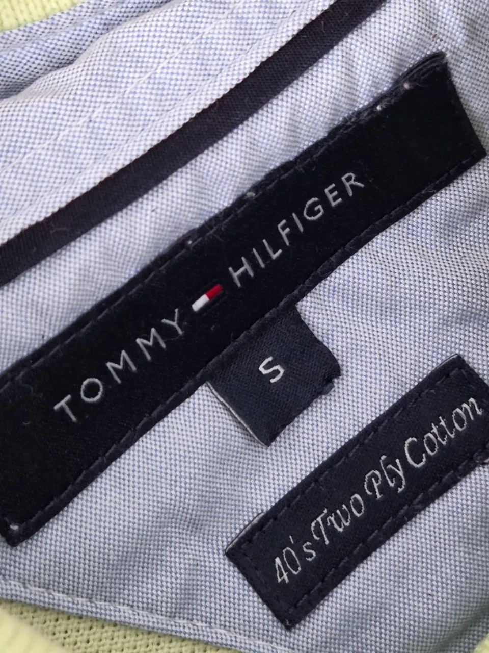 Tommy Hilfiger Camisa Polo Verde P - Foto 4