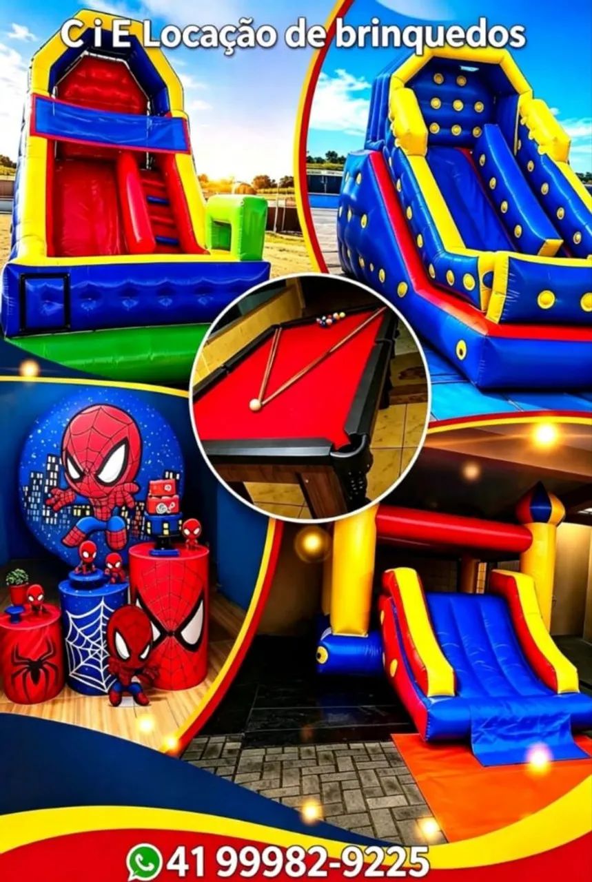 C i E Locação de brinquedos 