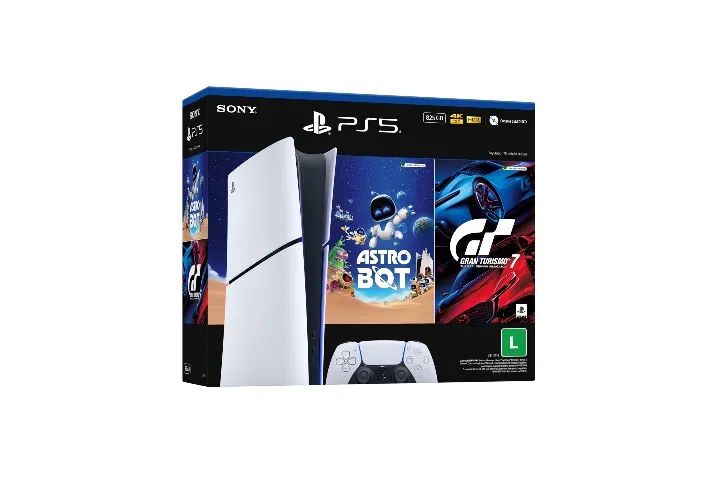 Playstation 5 Slim + Nota Fiscal - Foto 2