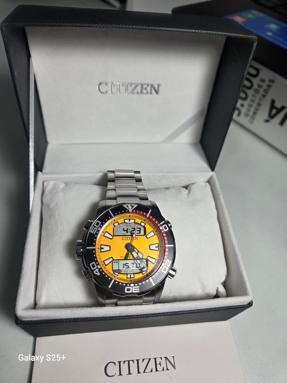 Relógio Citizen Aqualand Promaster Jp1090-86x - Acessórios