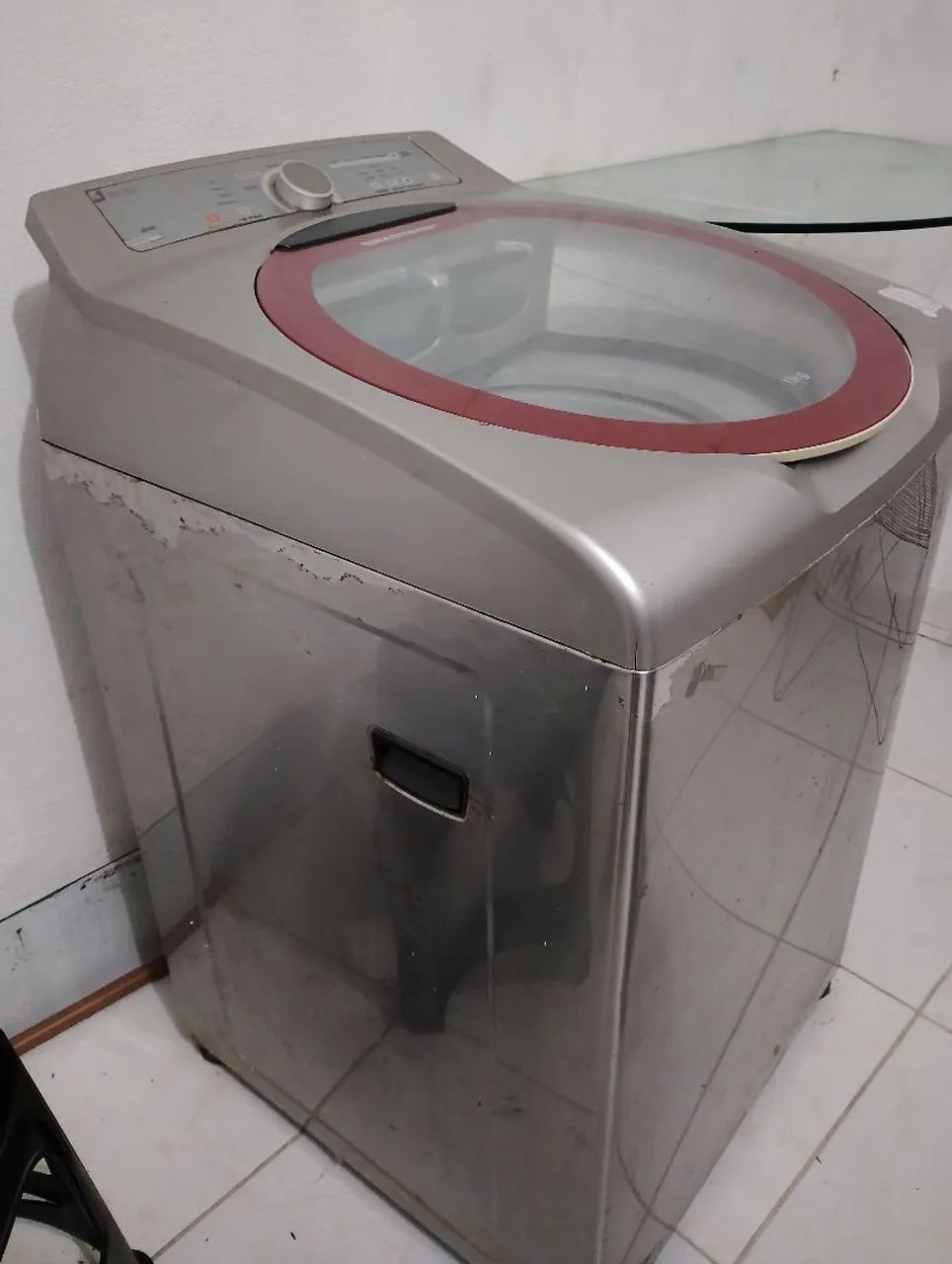 Máquina de lavar Brastemp com defeito 