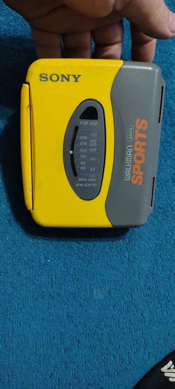 walkman Sony funcionando 
