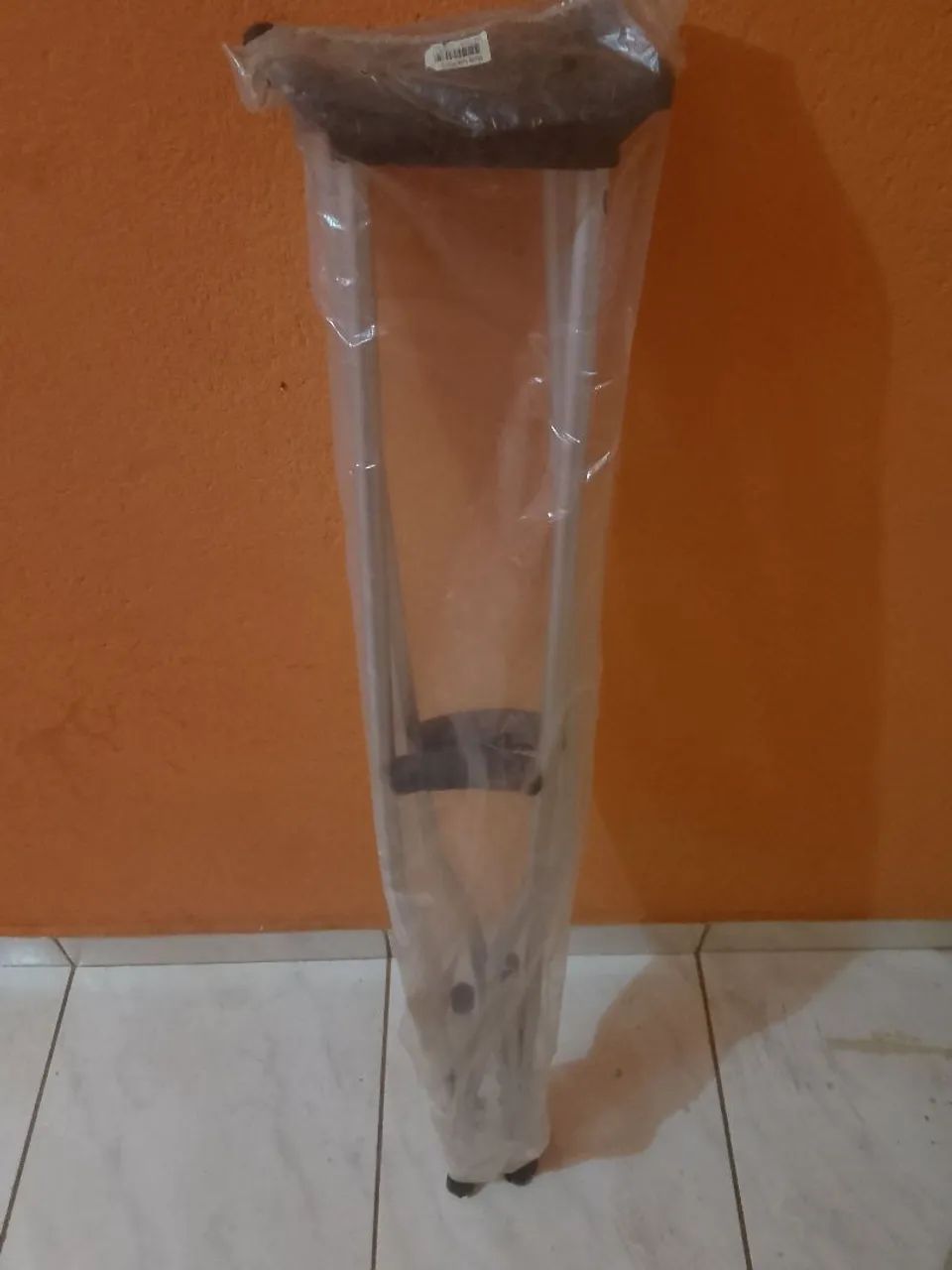 Par de muletas axilar 