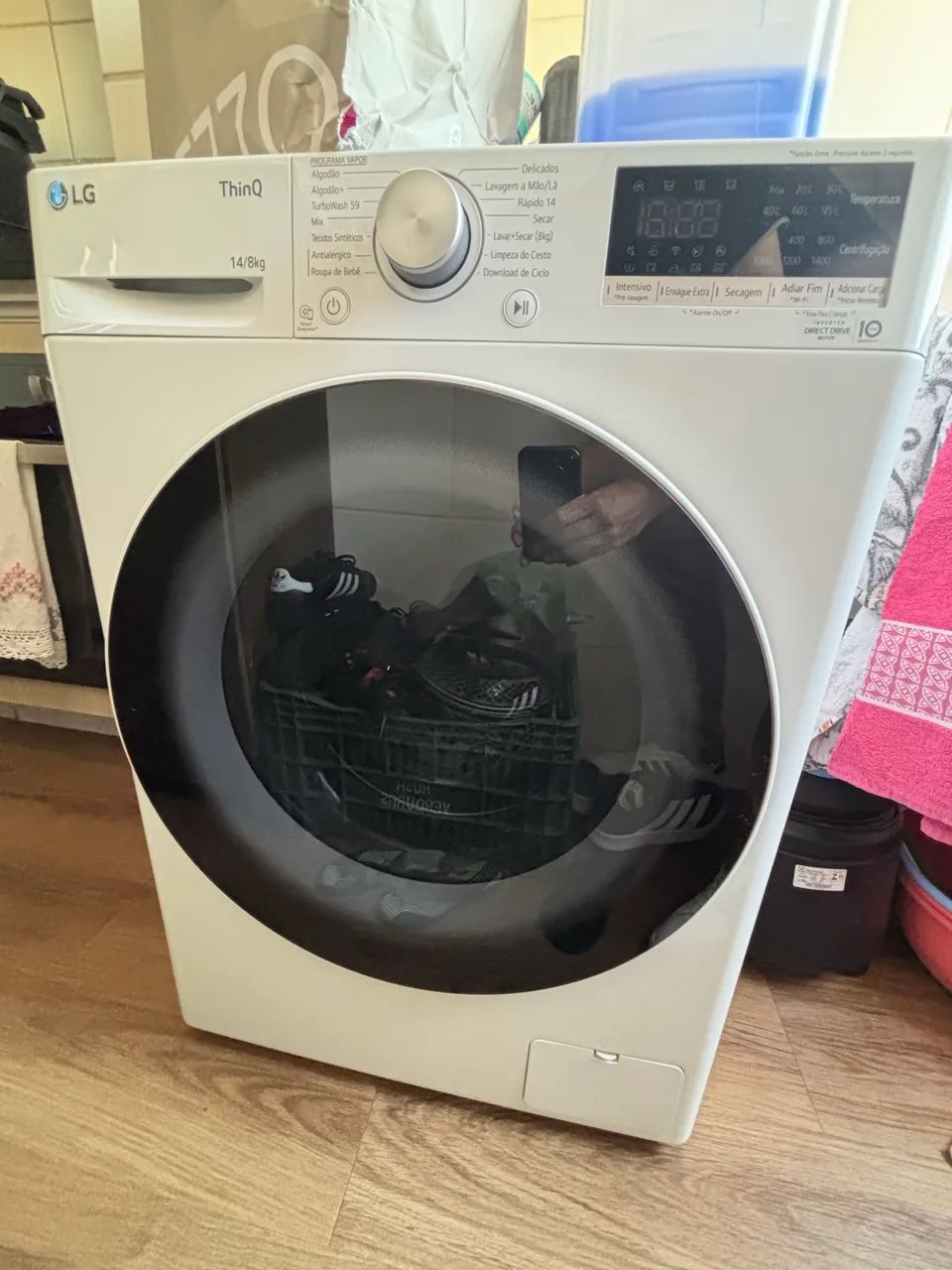 Lava e seca LG 14 KG