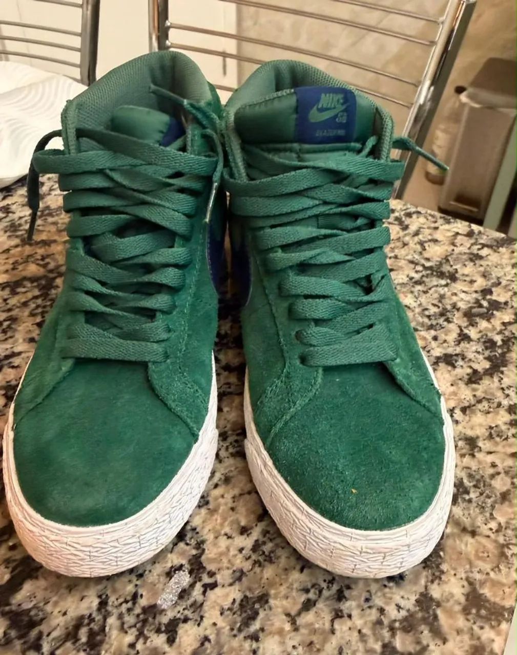 Tênis Jordan verde novíssimo  - Foto 5