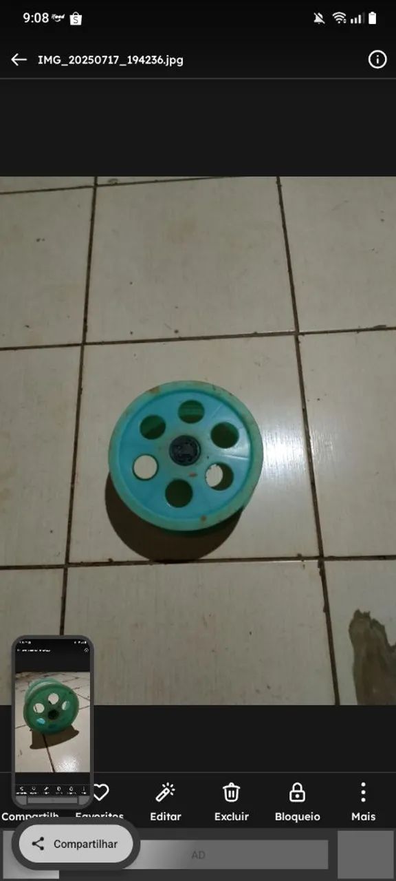 Carretilha de pipa  - Foto 2
