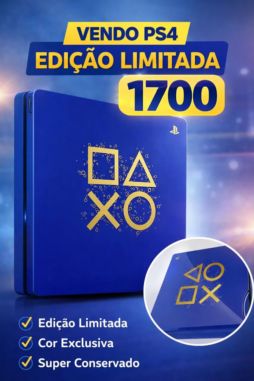Ps4 azul edición limitada  - Foto 3