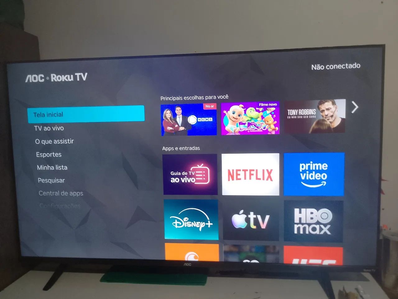Vendo ótima televisão smart 