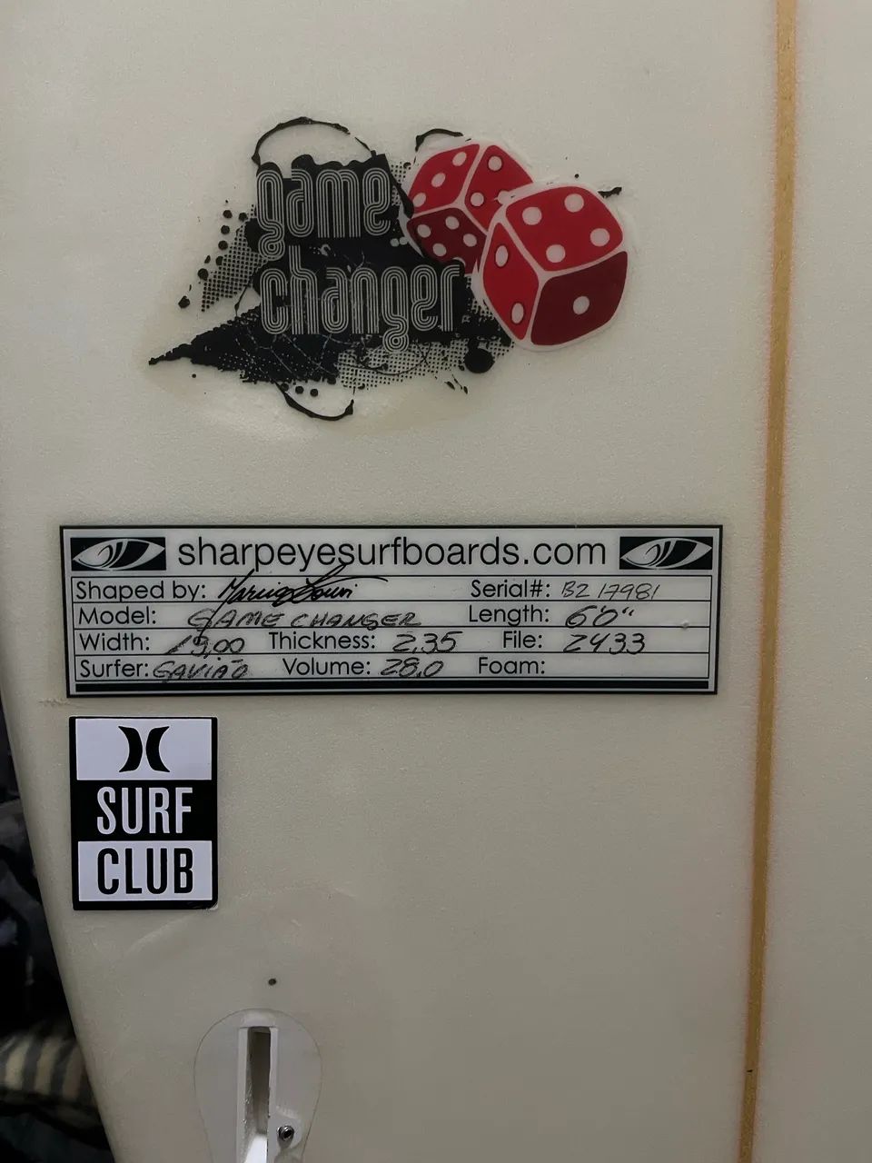 Prancha de Surf - 6.0 SHARPEYE - Foto 3