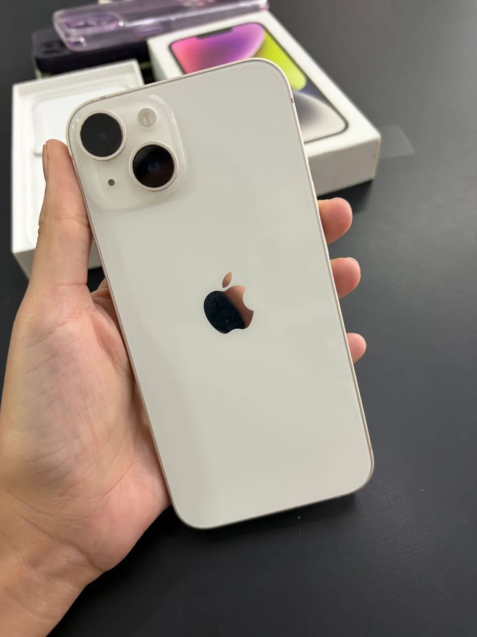 IPHONE 14 BRANCO 128GB - Celulares e Smartphones - Jardim Limoeiro