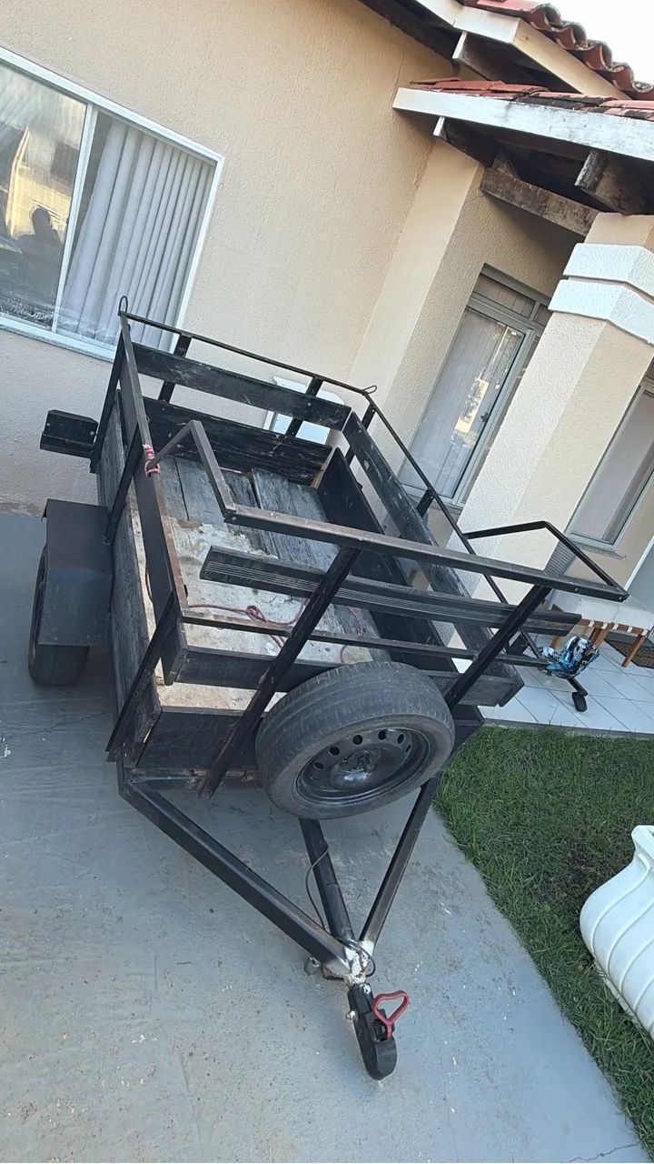 Reboque de 1 eixo a venda !