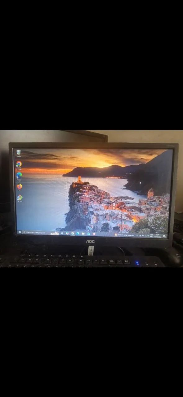 Monitor AOC 19? HDMI e VGA - Modelo E970SWHNL (APENAS RETIRADA)