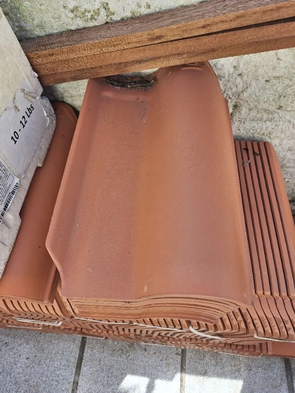 170 Telhas americanas cerâmica tettogres marrom