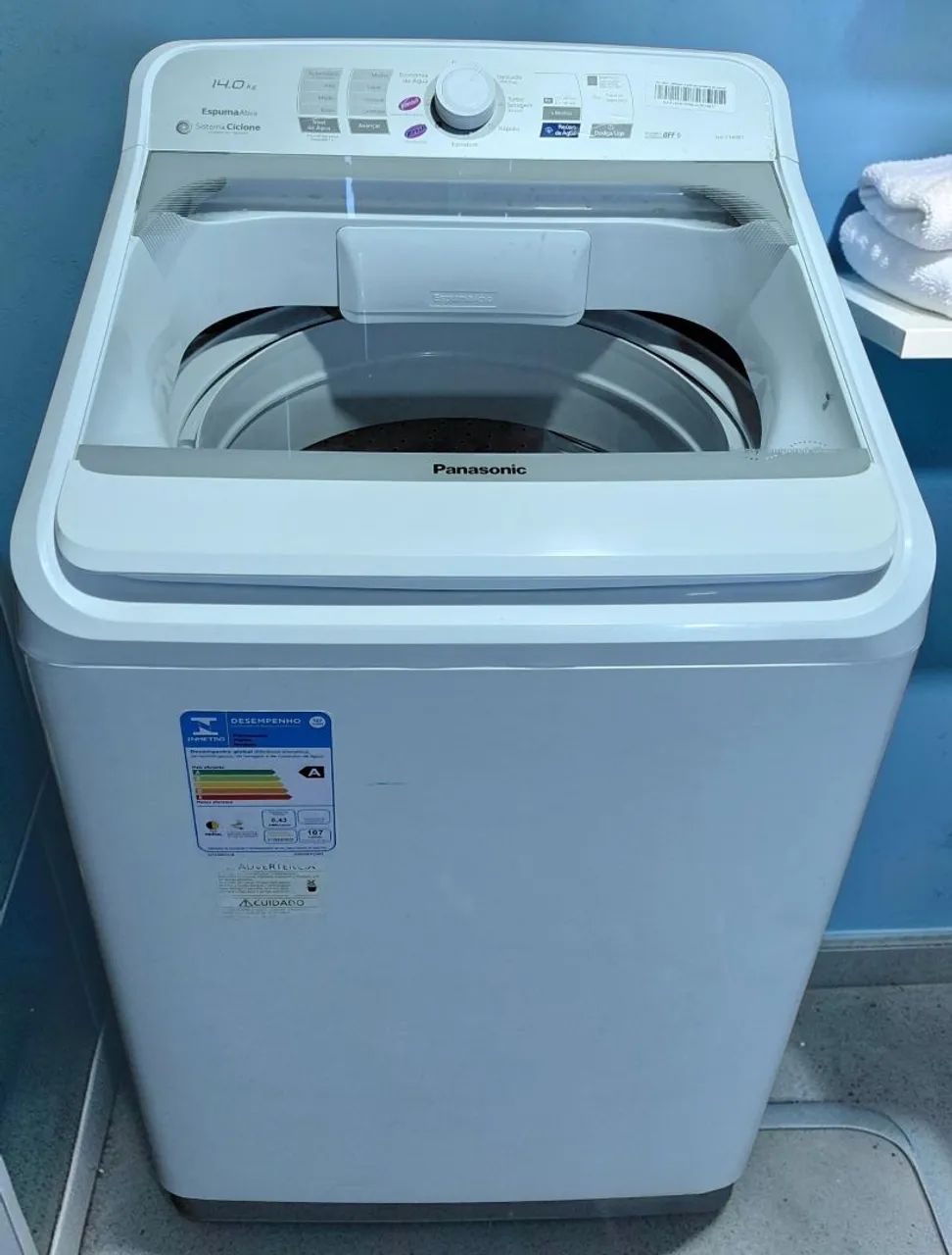 Lavadora panasonic 14kg semi-nova - Foto 3