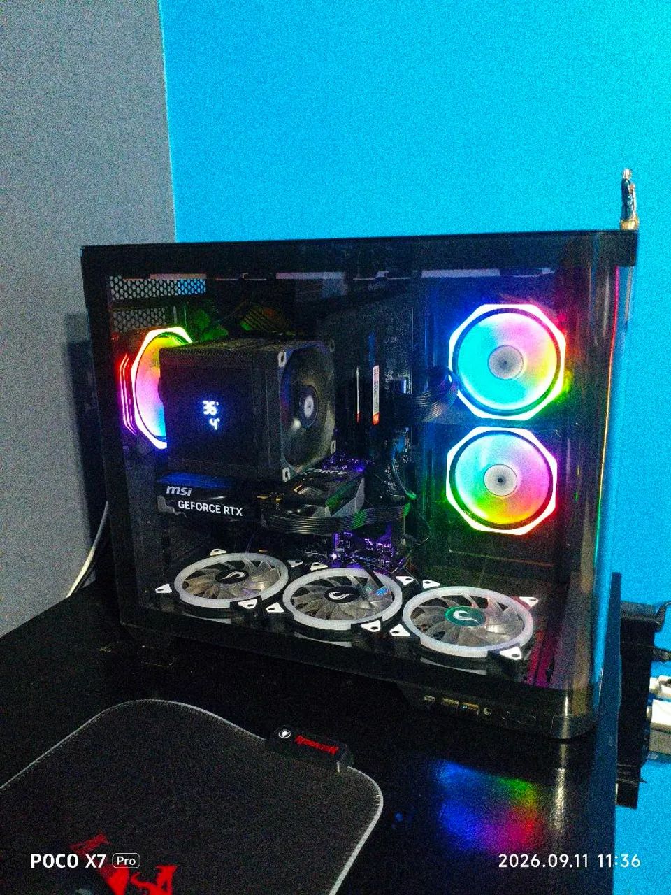 PC Gamer forte e completo, pronto para jogos e trabalho, com ótimo desempenho - Foto 4