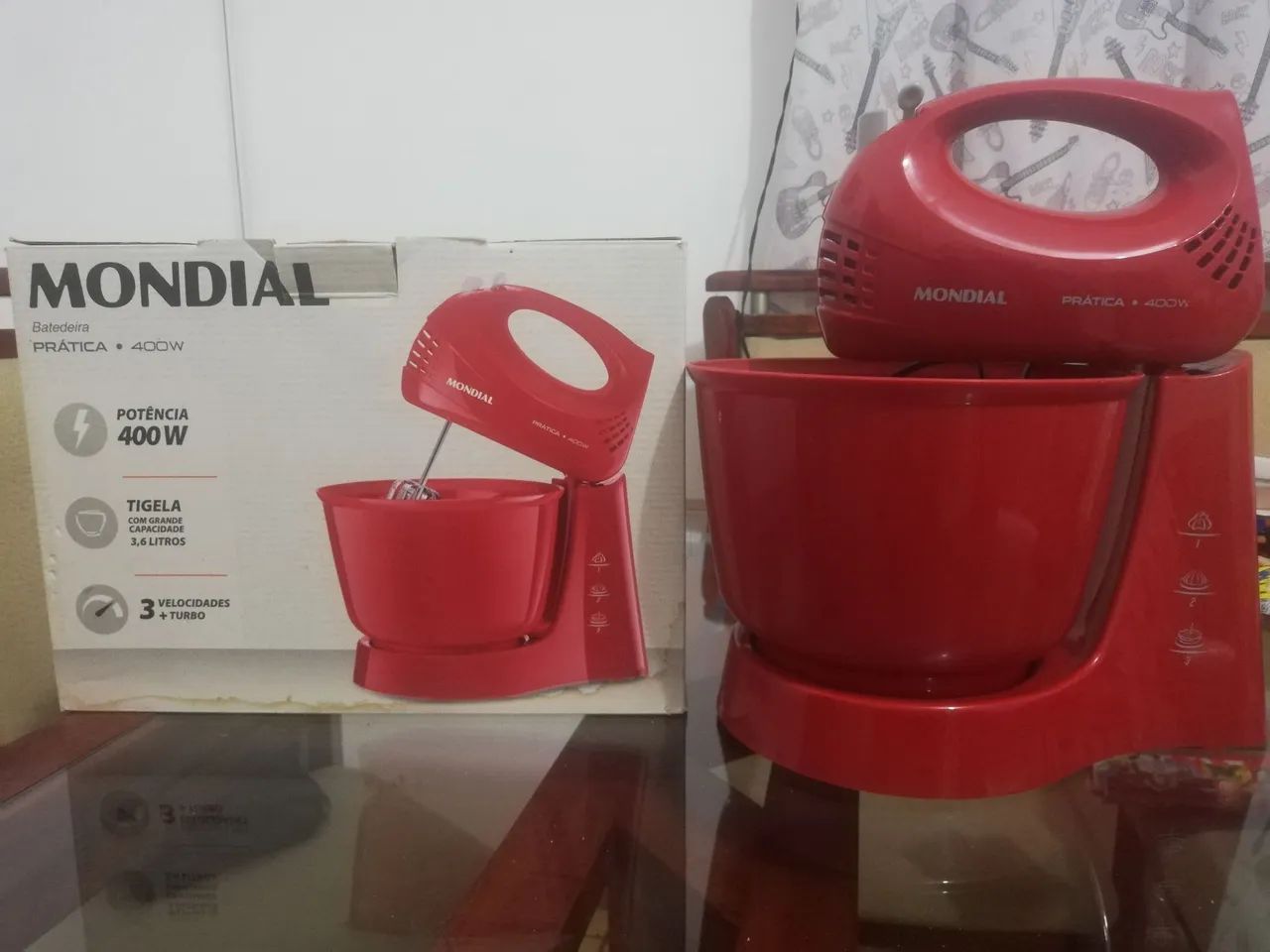 Batedeira+ 3 formas de bolo - Foto 2