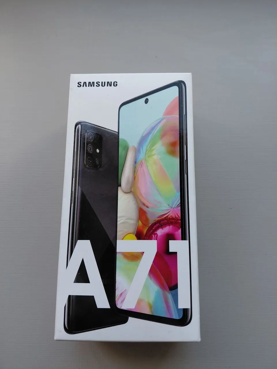 Smartphone Samsung Galaxy A71 em bom estado. Liquido. 