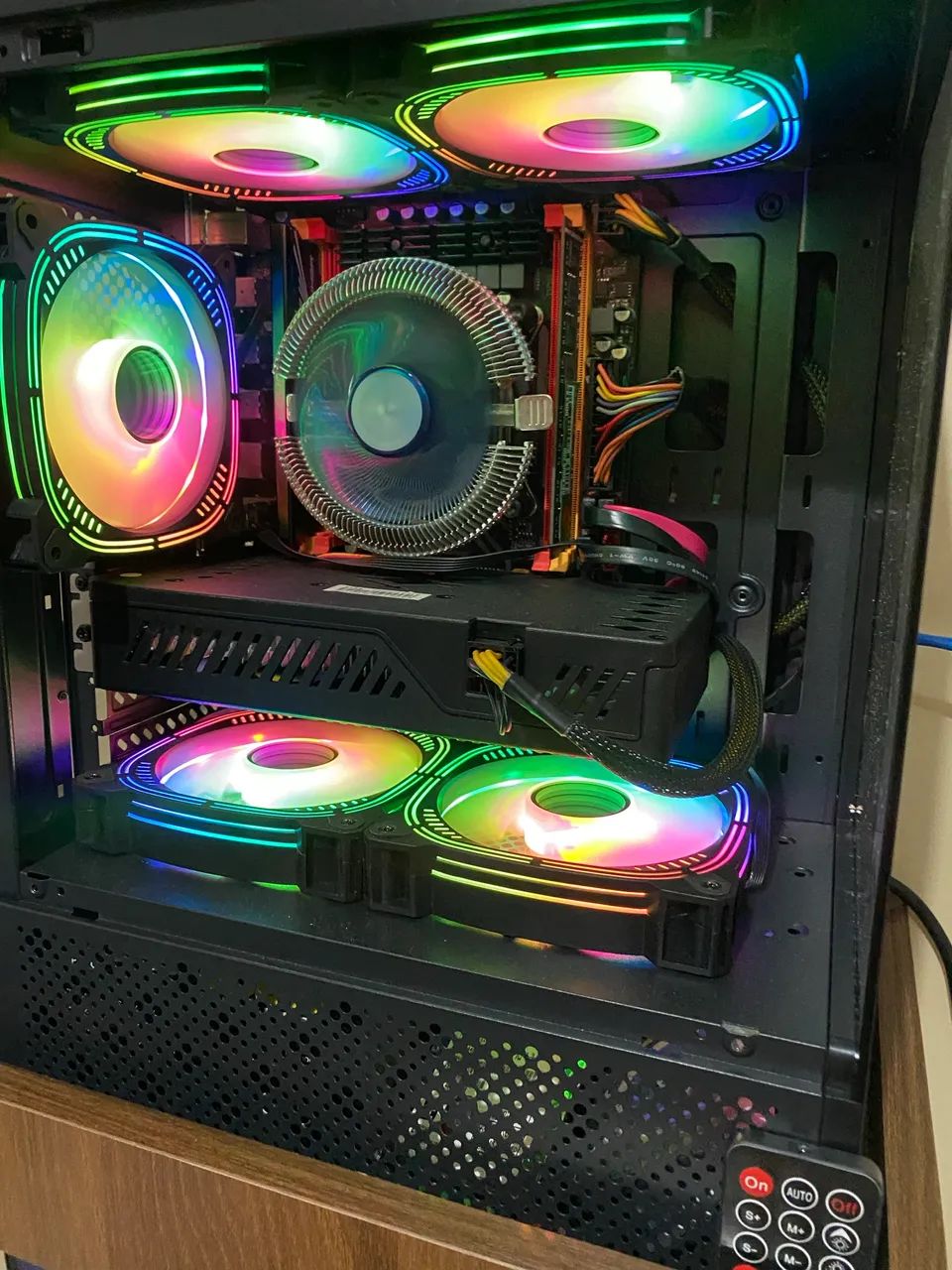 Pc gamer x79 com monitor 