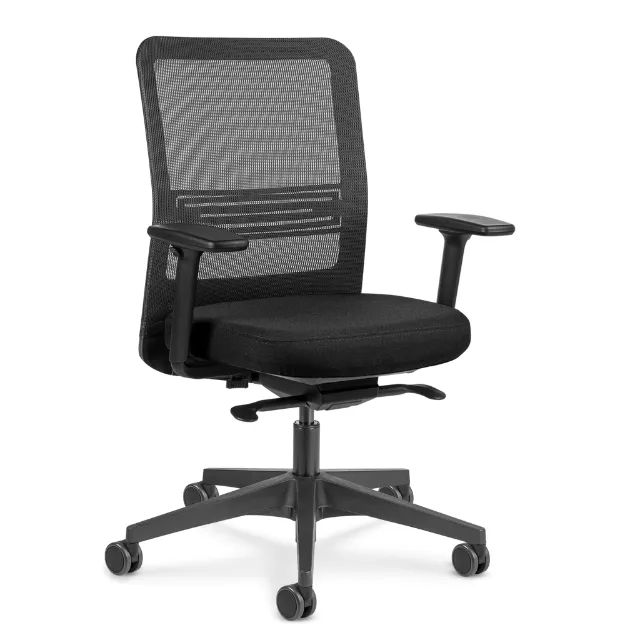 Cadeira de Escritório Ergonômica Flexform Tecton Preta - Foto 2
