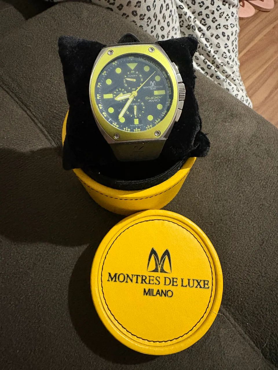 Relógio Montres De Luxe Milano