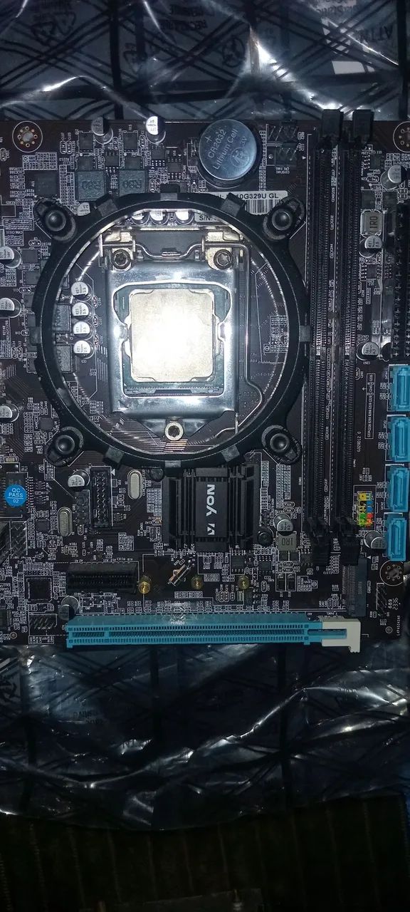 Kit i3 8100 + placa mãe Yon DDR4 e air cooler - Foto 2
