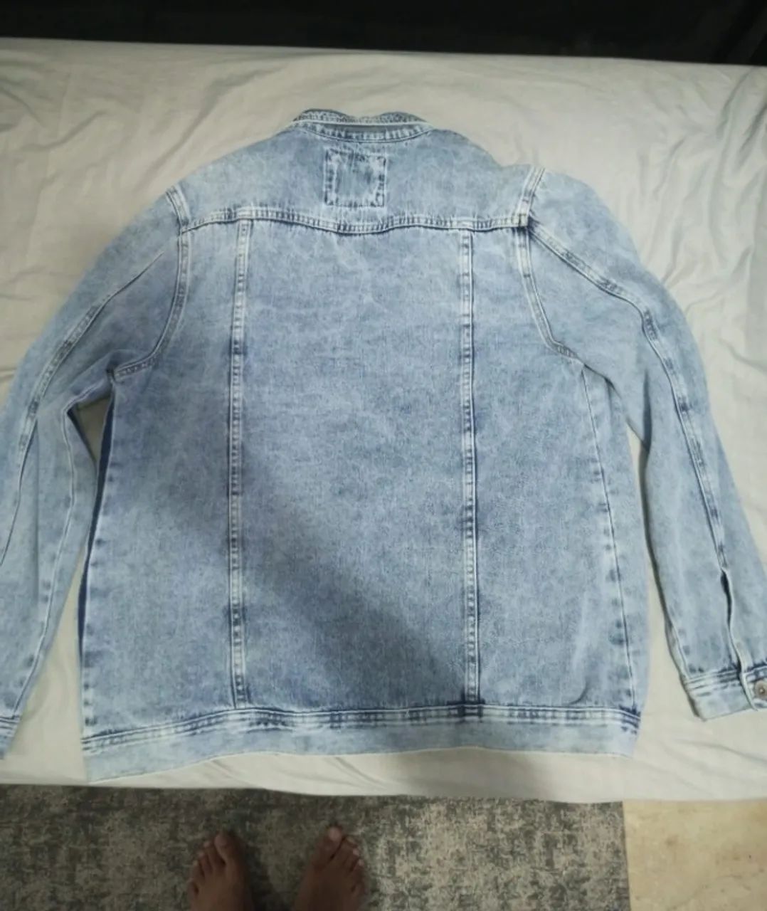 Jaqueta Jeans Estonada - Foto 2