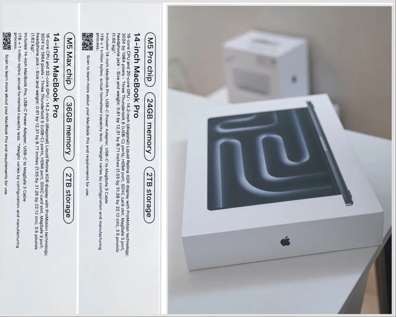 MACBOOK PRO 14-INCH | M5 MAX 