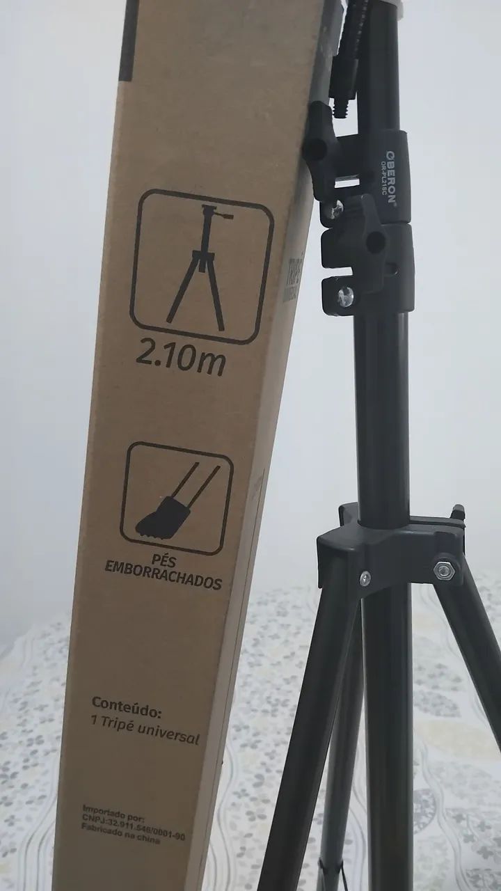 Ring Light + tripé 2,10 - Foto 3